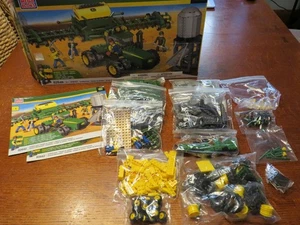 Mega Bloks John Deere Traktor Sämaschine Set #80842 Baustein Set, Anleitung - Bild 1 von 20