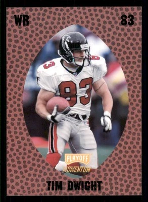 1998 Playoff Momentum Retail #62 Tim Dwight RC - Image 1 of 2