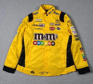 Giacca da corsa NASCAR M&MS KYLE BUSCH #18 Joe Gibbs nera donna toppe M sport - Foto 1 di 18