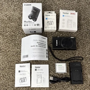 READ Canon PowerShot ELPH 360 HS 20.2 MP Digital Camera - Black READ DESCRIPTION - Picture 1 of 18