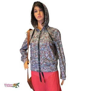 Coach x Keith Haring Women Size 2 Hoodie Windbreaker Rain Jacket New NWOT - Picture 1 of 19