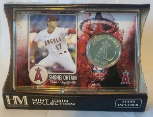 The Highland Mint Coin Collection Shohei Ohtani Stand Included New in Box - Picture 1 of 8