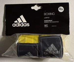 Adidas Soft Hand Wraps for Boxing, Mixed Martial Arts & Combat Sports Yellow - Picture 1 of 5