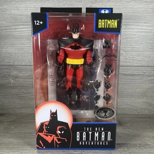 Mcfarlane Toys The New Batman Adventures Batman Figure Platinum Red Suit Chase - Picture 1 of 7