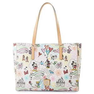 Dooney & Bourke Disney Characters Sketch Mickey Minnie Tote Purse Crossbody NWT - Picture 1 of 22