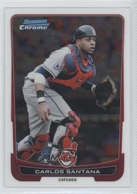 2012 Bowman Chrome Carlos Santana #51 - Image 1 of 2