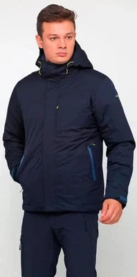Chaqueta con capucha ICEPEAK Ballston para hombre - azul oscuro Foto 1 de 4