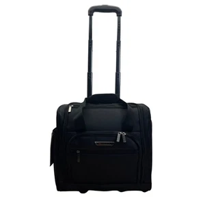 Travelers TPRC Black 2-In-1 Rolling Carry-On Bag With USB Port - Picture 1 of 20