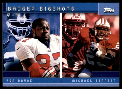 2001 Topps Combos #TC14 Ron Dayne/Michael Bennett - Image 1 of 2