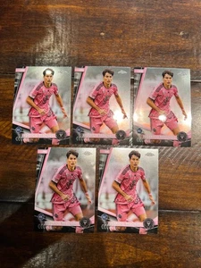 2024 Topps Chrome MLS - #102 Federico Redondo RC Rookie Inter Miami LOT [5x] - Bild 1 von 2