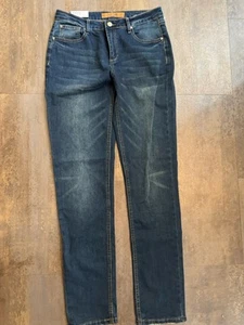 Joes Jeans Boys Size 20 Dark Blue The Brixton Straight Narrow Denim New NWT - Picture 1 of 3