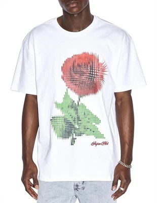 Ksubi – Size M – Pixel Biggie Cotton Printed T Shirt – Excellent Condition - image 1 of 4