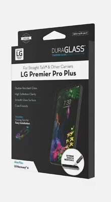 DuraGlass Glass Screen Protector for LG Premier Pro Plus NEW! - Image 1 of 4