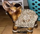 Wooden Elephant Ornament Collectable Statue