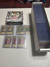 Yugioh Metal Raiders 1st Edition Booster Box Opened Asian-Eng. Mint Cards + Box