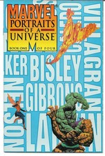 Marvel Portraits of a Universe #1,2,3 & 4 Complete Set/Simon Bisley/Dave Gibbons
