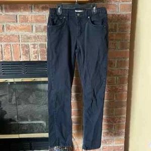 Levi's 511 Slim Black/Dark Gray Pants (16) 28x30 - Picture 1 of 7