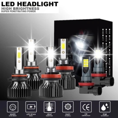 Para Para Honda Odyssey 2005 2006 2007 2008 2009 2010-faro LED + luces antiniebla Foto 1 de 4