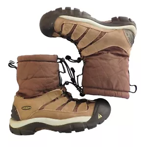 Keen Shellback Keep Warm Boots -25F 200g Insulation Women 7.5 Brown Beige - Picture 1 of 8