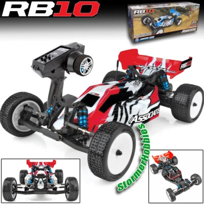 Buggy todoterreno Associated 90032 1/10 RB10 2x2 rojo incluye radio Foto 1 de 4