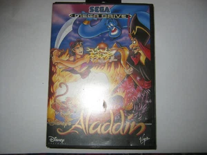 Sega Megadrive Spiel Disney's Aladdin verpackt mit Handbuch - Bild 1 von 3
