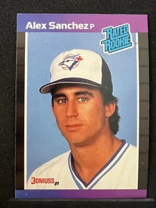 1989 Donruss Alex Sanchez a Toronto Blue Jays #47 - Picture 1 of 4