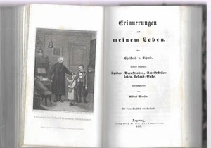 Christoph von Schmid Erinnerungen aus meinem Leben. kmpl. Johann Michael Sailer - Bild 1 von 6