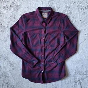 5.11 Tactical Cheyenne Flannel Shirt Women's Small Red Snap Button Flannel - Picture 1 of 11