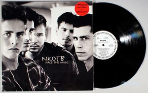 New Kids on the Block - Face the Music (1994) Vinyl LP White Label Promo • NKOTB - Picture 1 of 2