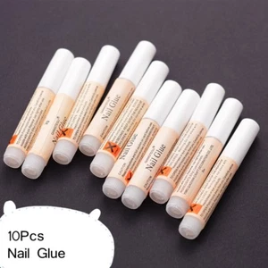 10x2g ProfessionaL Nagel Falscher Strass Kunst Spitzen Acryl Starker Kleber - Bild 1 von 3