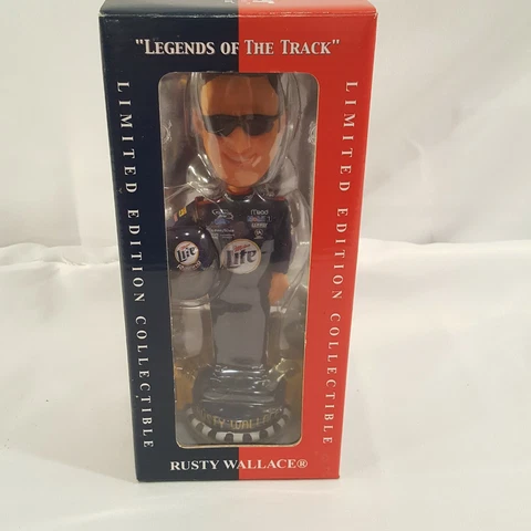 RUSTY WALLACE #2 CAR DRIVER "LEGENDS of the TRACK" BOBBLEHEAD Cover
