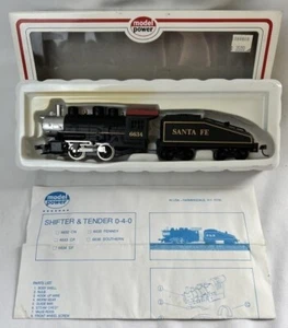 Vintage Model Power HO scale 0-4-0 Santa Fe #6634 Locomotive - Picture 1 of 10