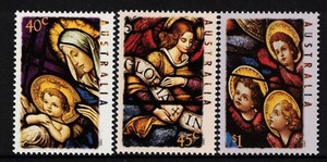 AUSTRALIA, 1995 XMAS 3 MNH