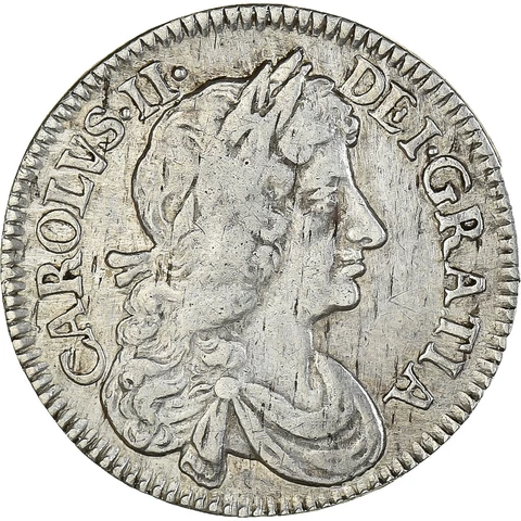 [#869322] Coin, Great Britain, Charles II, 4 Pence, Groat, 1683, London, EF Cover