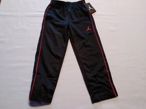Nike  Performance Track Pants  Boys 4 XS  Black W/Red Jumpman  NWT$43 - Picture 1 of 4
