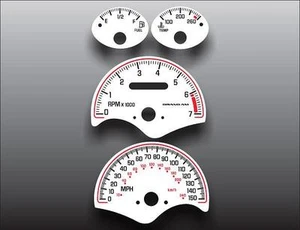 White Face Gauges for 2000-2005 Pontiac Grand Am GT - Bild 1 von 4