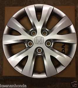 Genuine OEM Honda Civic 15 Inch 5 Lug Bolt Pattern Wheel Cover 2012 Hub Cap - Picture 1 of 2