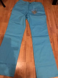 Damenhose DQ2 türkis Größe 10 - Bild 1 von 6