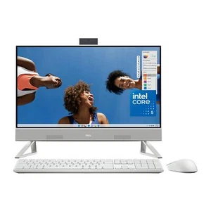 Dell Inspiron 5430 AIO 23.8" FHD 5-120U 8GB 512GB SSD Windows 11 Home White - Picture 1 of 9