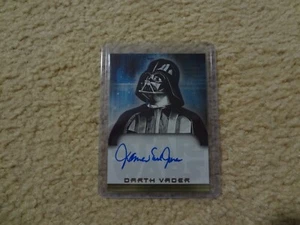 2001 Topps Star Wars James Earl Jones Evolution Autograph Darth Vader - Picture 1 of 6