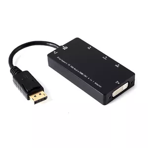 DP DisplayPort to HDMI VGA DVI Audio Converter Adapter Cable For PC Laptop Hot - Picture 1 of 4