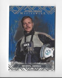 2017 Star Wars Masterwork Blue Parallel Singles - You Choose
