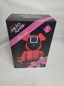 Bearbrick Squid Game The Guard Square 400% + 100% Be@rbrick - Foto 1 di 5