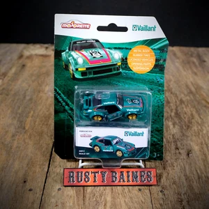 Majorette Porsche 934, Vaillant Livery, Blisterpack - Picture 1 of 3