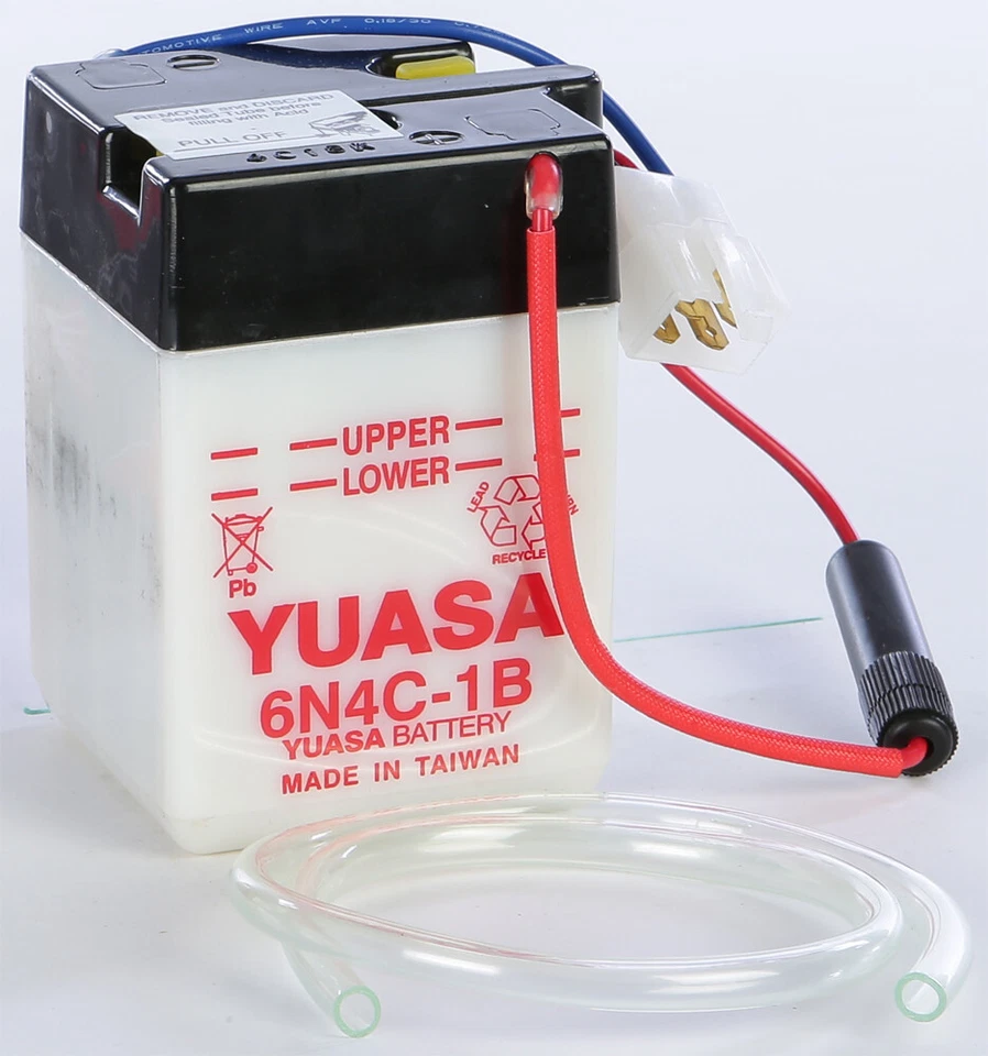 Yuasa Conventional 6V Battery 6N4C-1B YUAM26C4B - Image 1 of 1