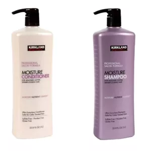 Kirkland Signature Professional Salon Formula Moisture Shampoo & Conditioner 1L - Picture 1 of 21