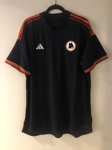 Kit maglia calcio terza AS Roma Adidas 23/24 nuova con etichetta ITALIA 2XL XXL - Foto 1 di 9