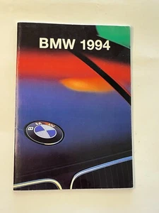1994 BMW 42-page Car Brochure Catalog - 850CSi 850Ci 840Ci 540i 318i 325i 318is - Picture 1 of 12