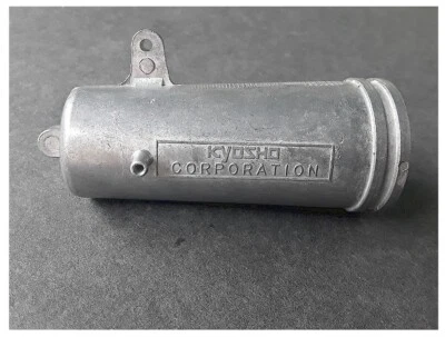 1x Vintage RC Car Buggy Kyosho Muffler Halve only for 1st Ed 1/8 Burns New BS-27 - Image 1 of 2