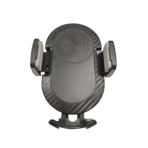 Cleanskin 10W Qi Wireless Phone Charger Gravity Car Air Vent Charger Black - Picture 1 of 6